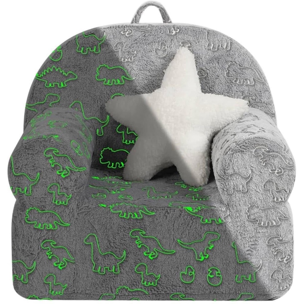 Momcaywax kids Dino chair plush